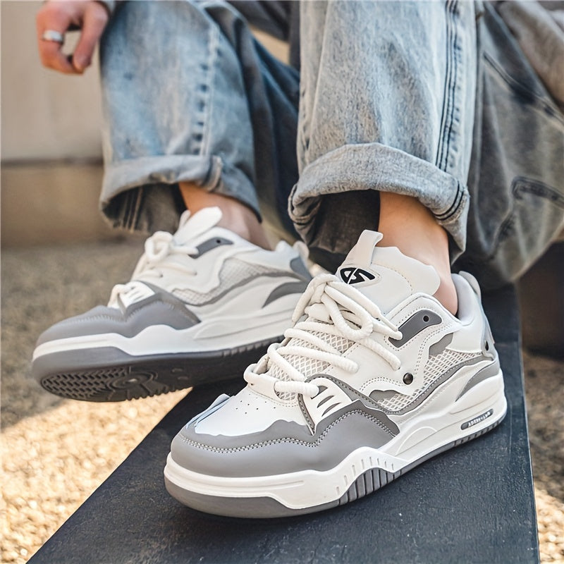 Sportieve Sneakers met Dikke Zool en Veters