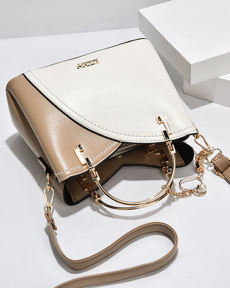 Handtas dames met schouderriem en hanger