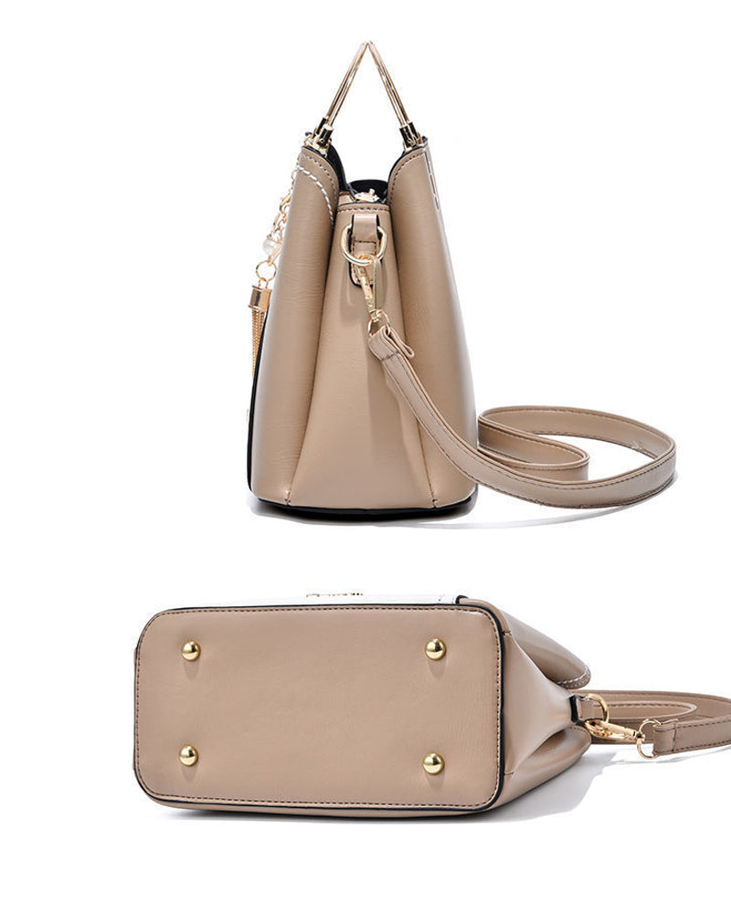 Handtas dames met schouderriem en hanger