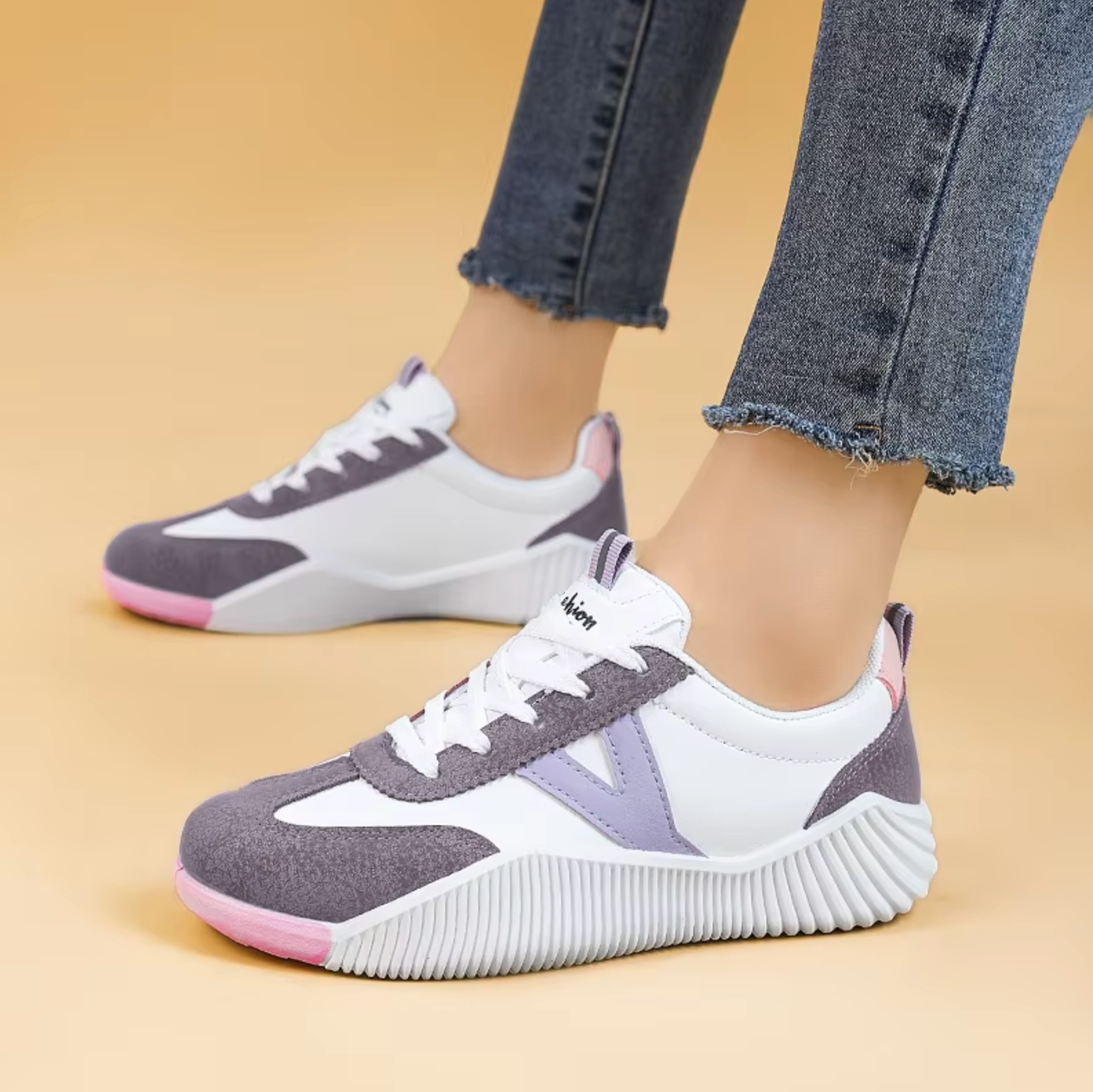 Catherine – Modieuze vrijetijdssneakers