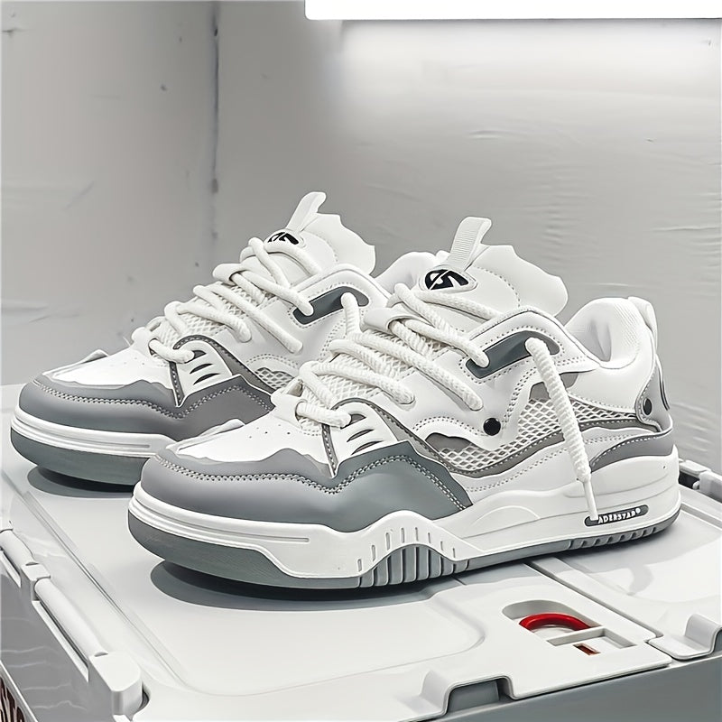 Sportieve Sneakers met Dikke Zool en Veters