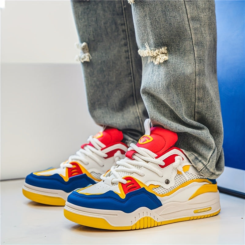 Sportieve Sneakers met Dikke Zool en Veters