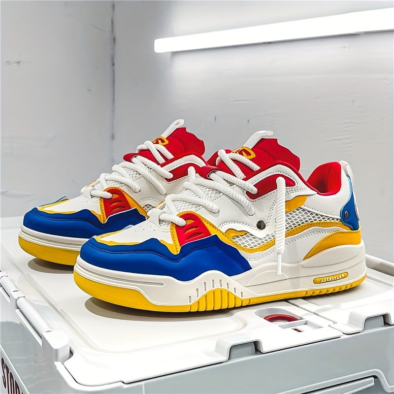 Sportieve Sneakers met Dikke Zool en Veters