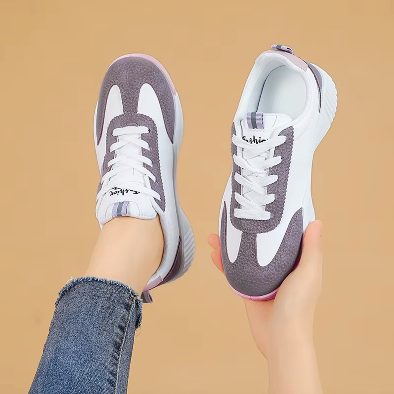 Catherine – Modieuze vrijetijdssneakers