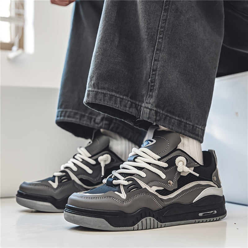 Sportieve Sneakers met Dikke Zool en Veters