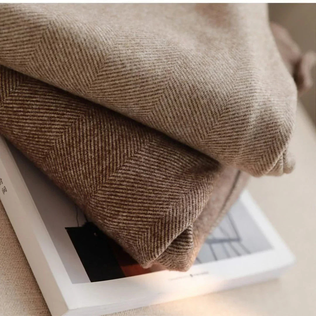 Pantalon Heren met Plooien Hoge Taille