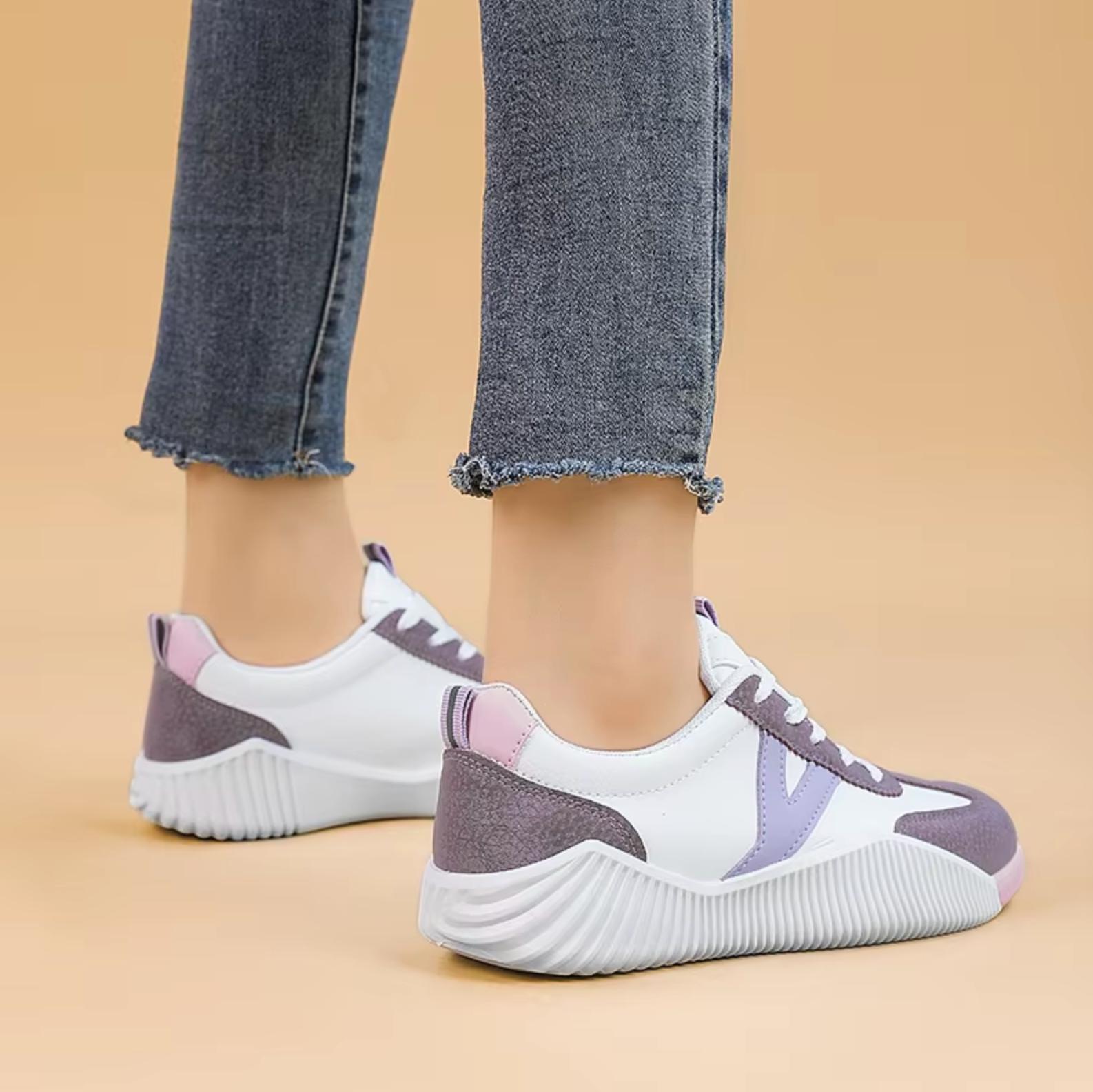 Catherine – Modieuze vrijetijdssneakers