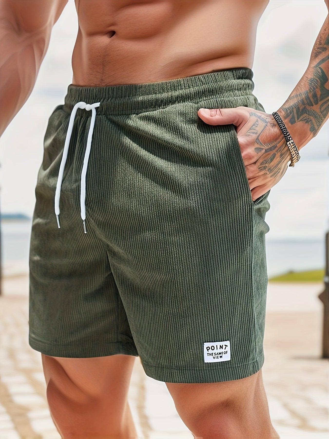 Heren shorts met trekkoord