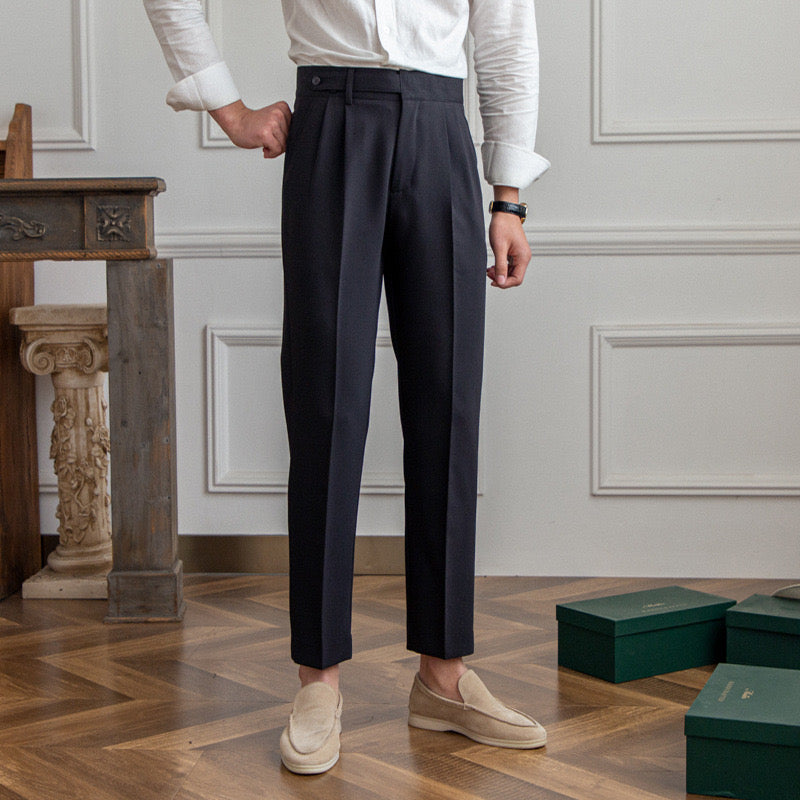 Klassiek Pantalon Heren met Plooien