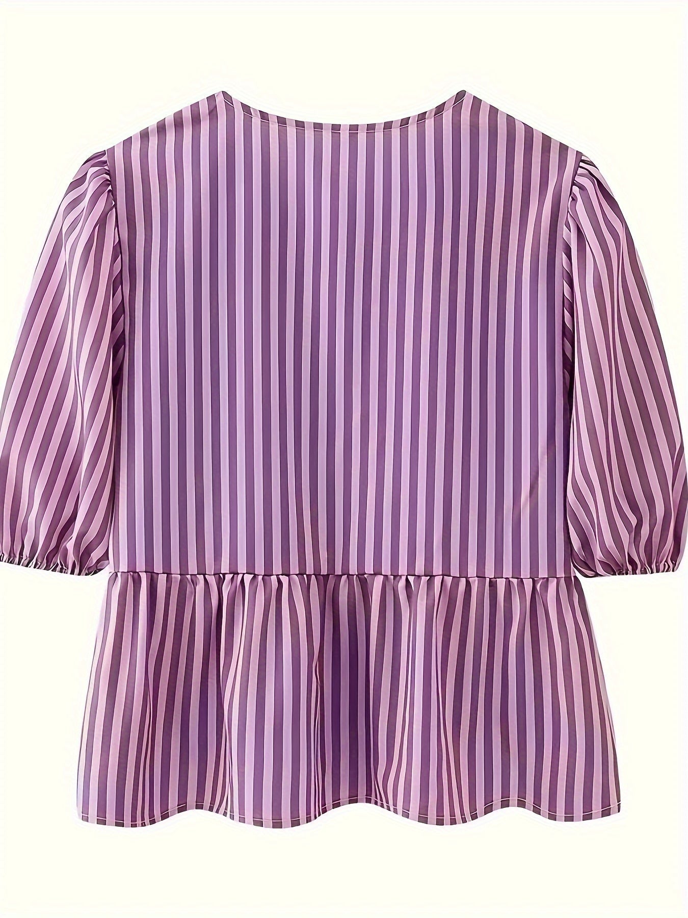 Nayla - Casual Gestreepte Top