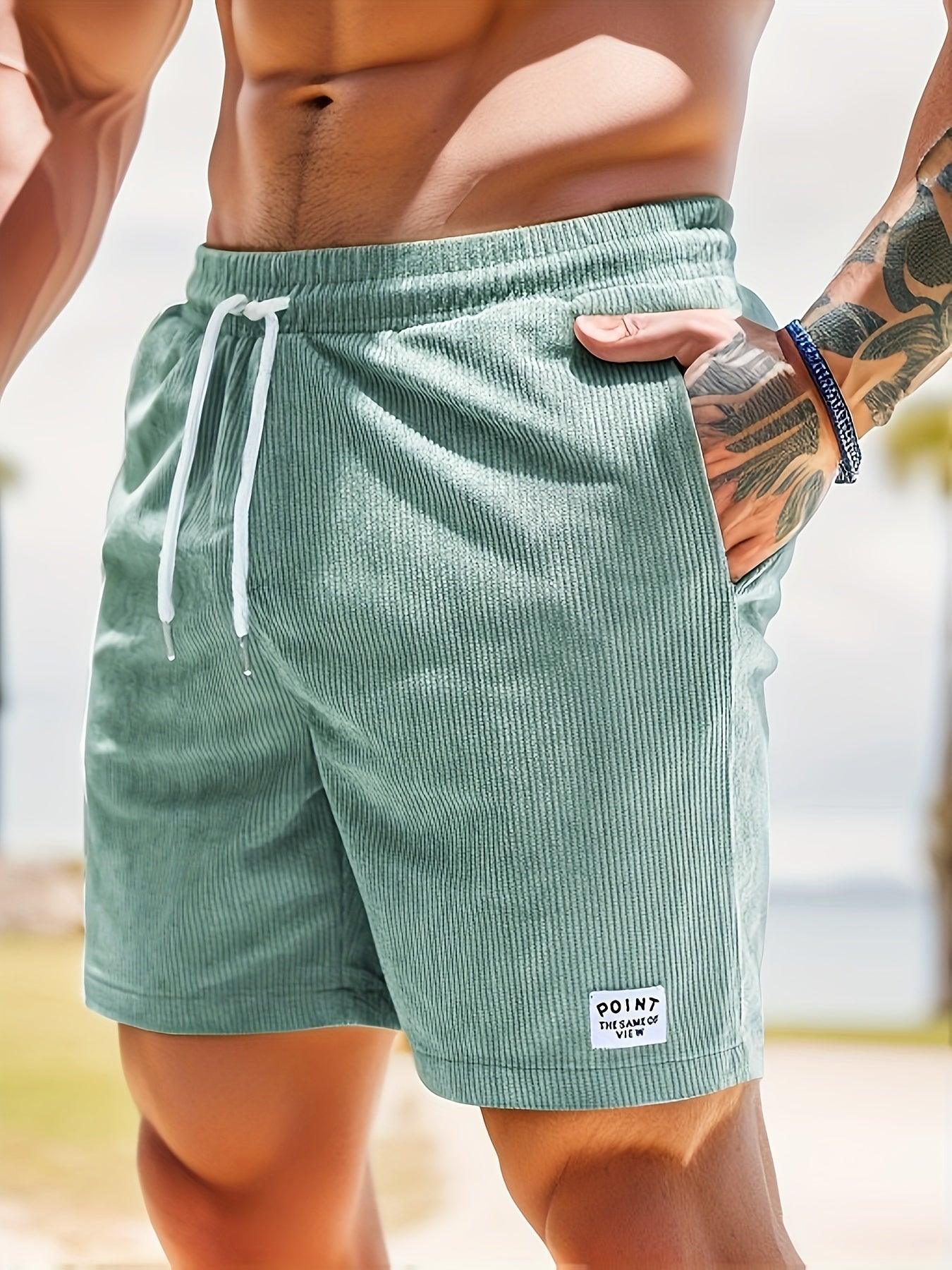 Heren shorts met trekkoord