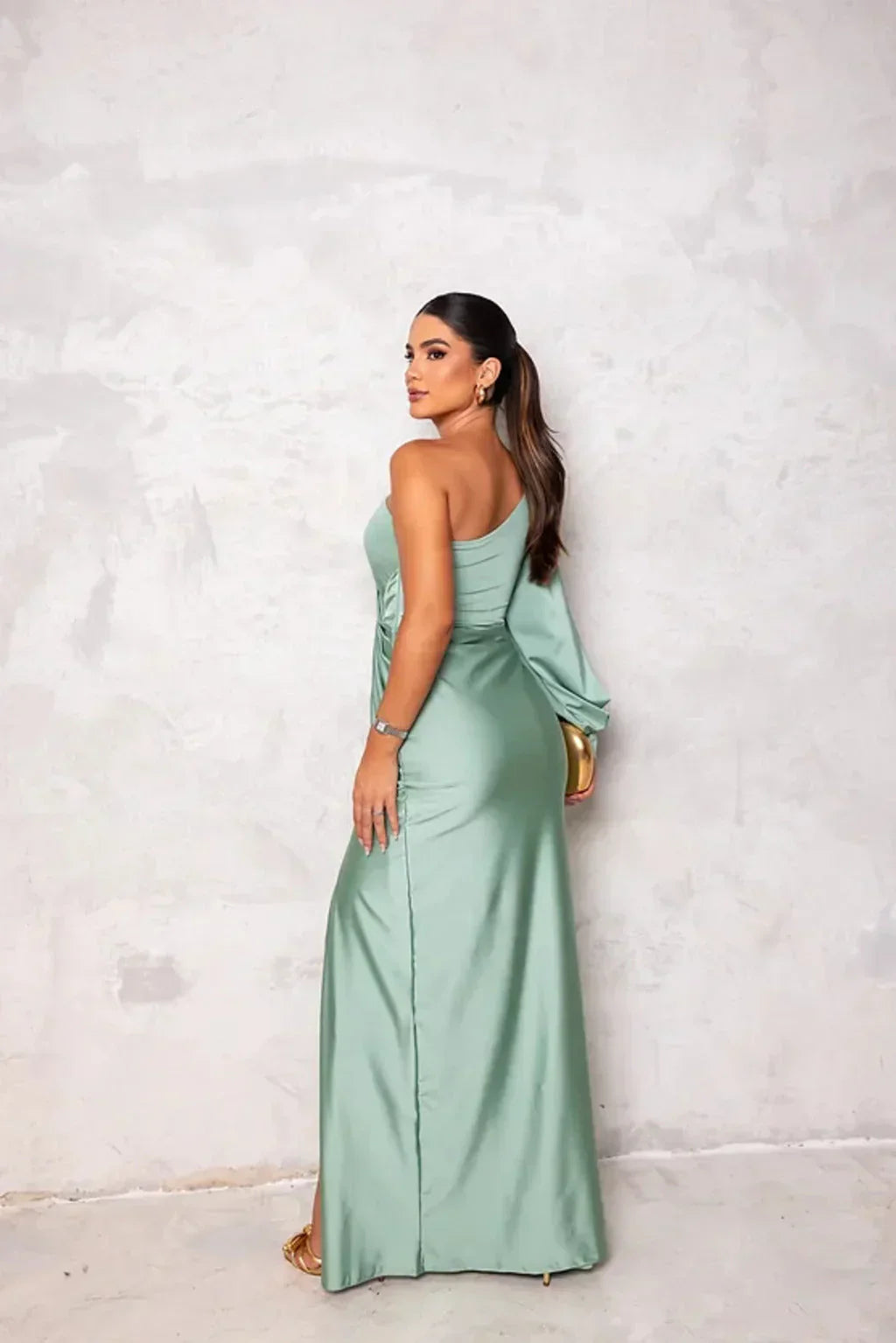 Maxi Jurk Dames met Split