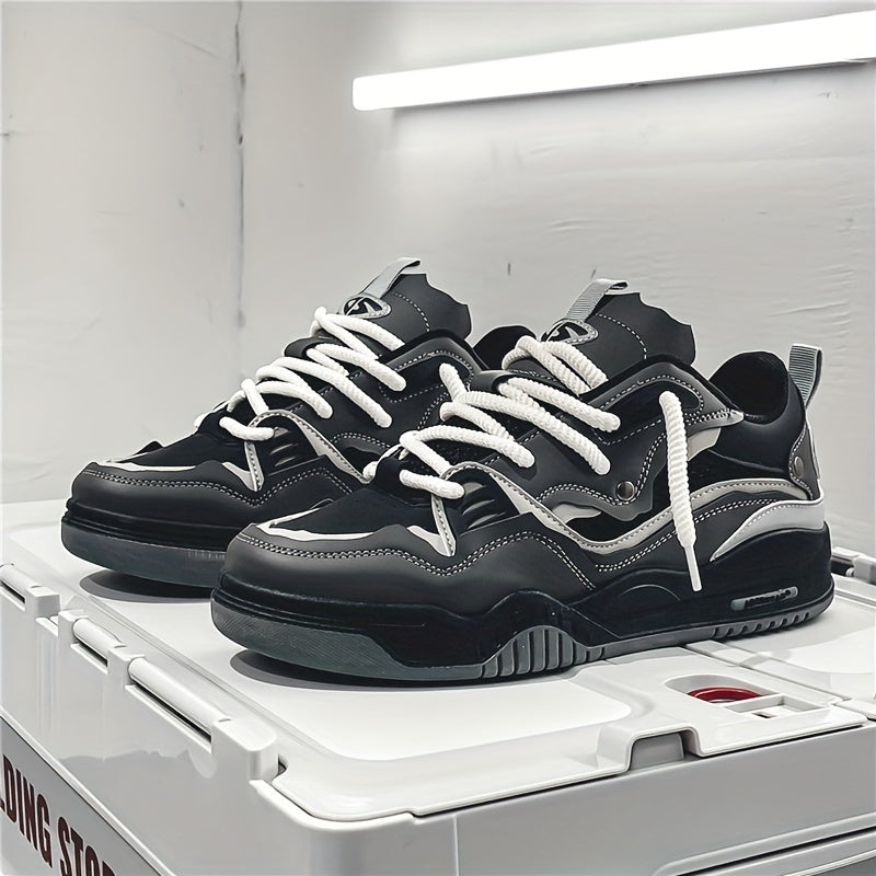 Sportieve Sneakers met Dikke Zool en Veters