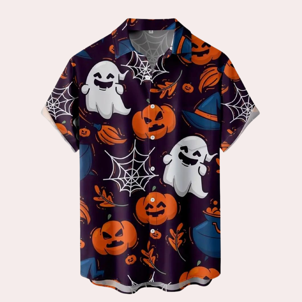 Nandor - Halloween Shirt voor heren met uniek ontwerp
