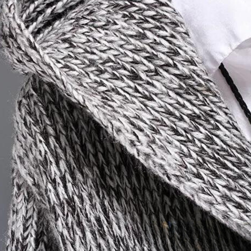 Kazimir - Warm vest met capuchon voor heren