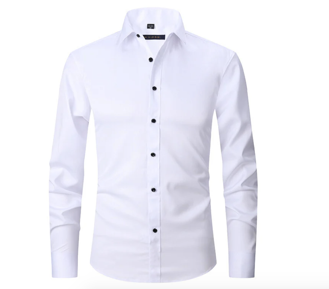 Herenoverhemd met stretch Shirt