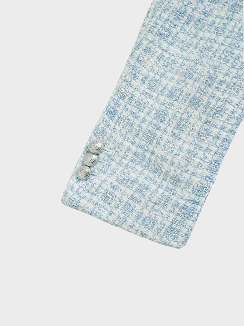 Tweedblazer dames dubbelrijig