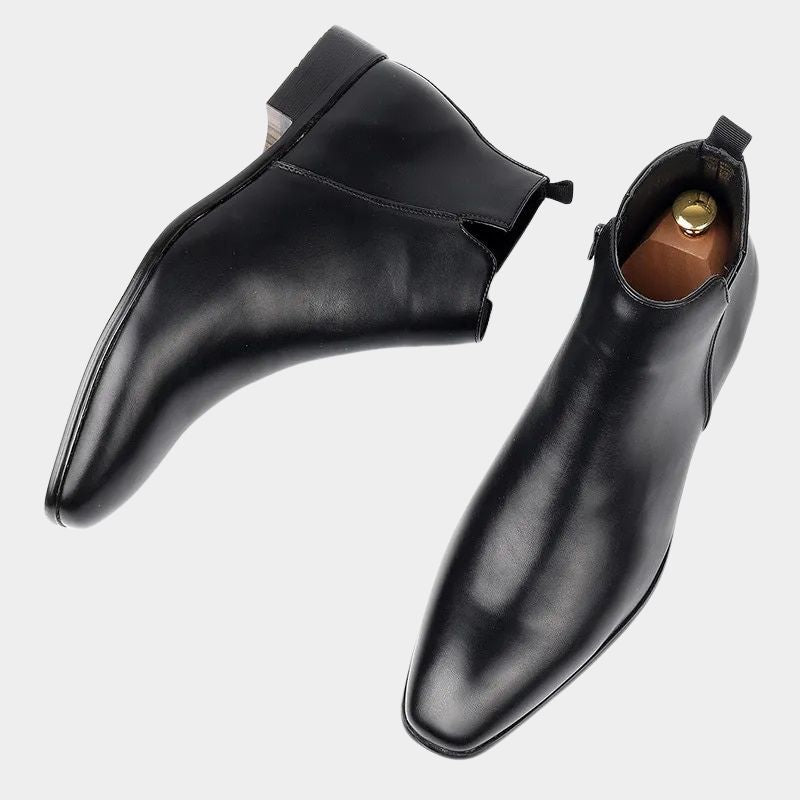 Chelsea Boots Heren Lage Hak