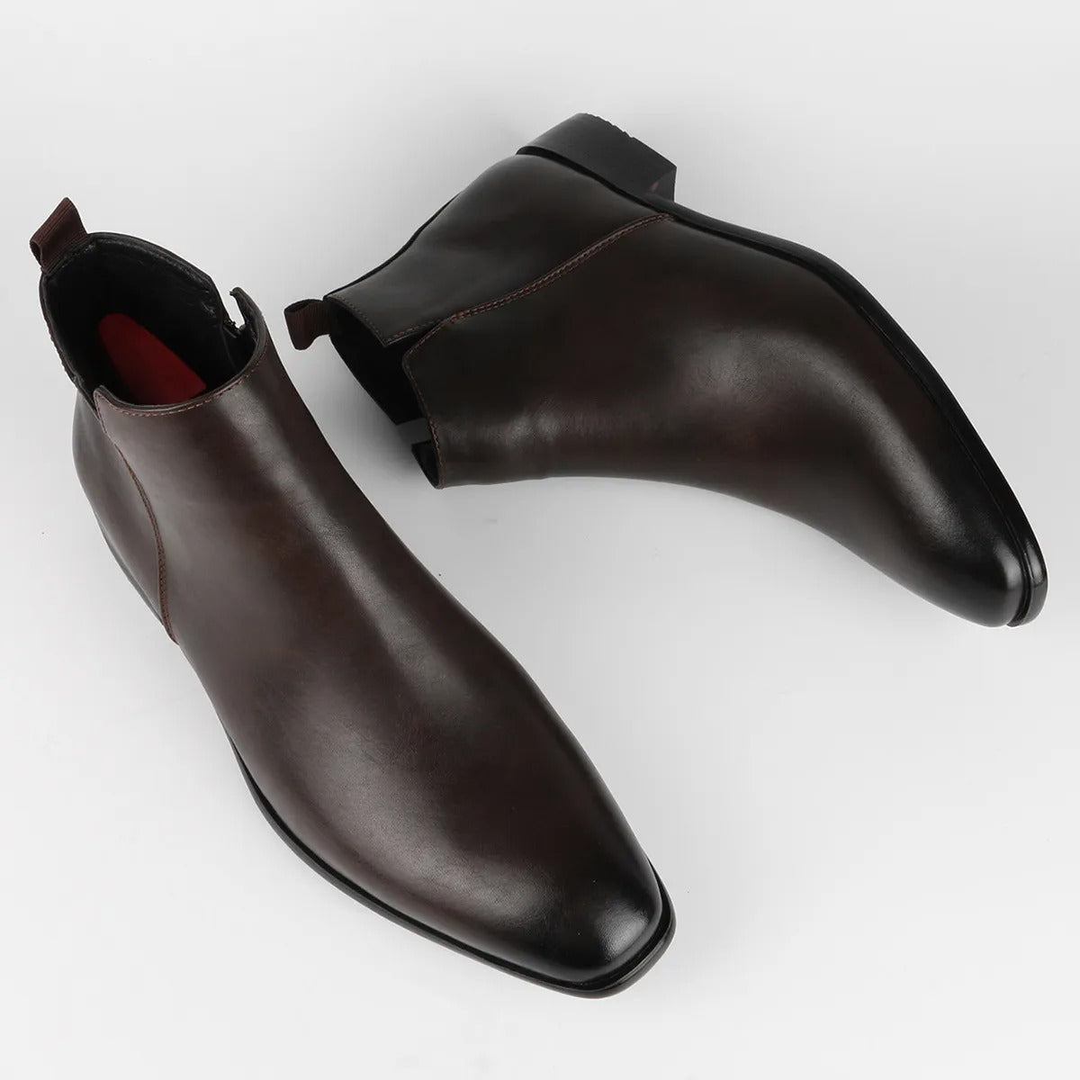 Chelsea Boots Heren Lage Hak
