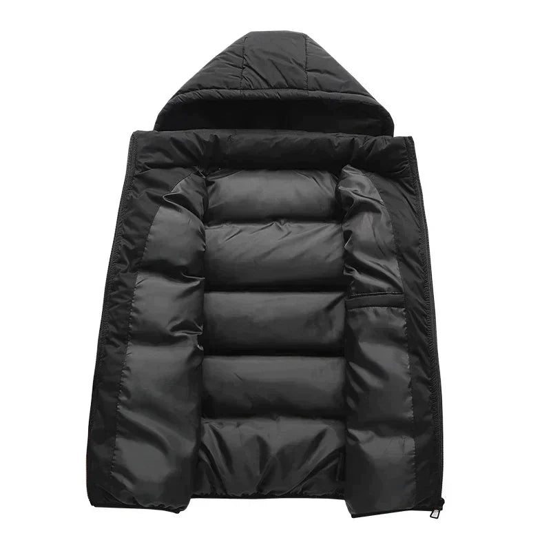 Heren Stijlvolle Bodywarmer met Capuchon
