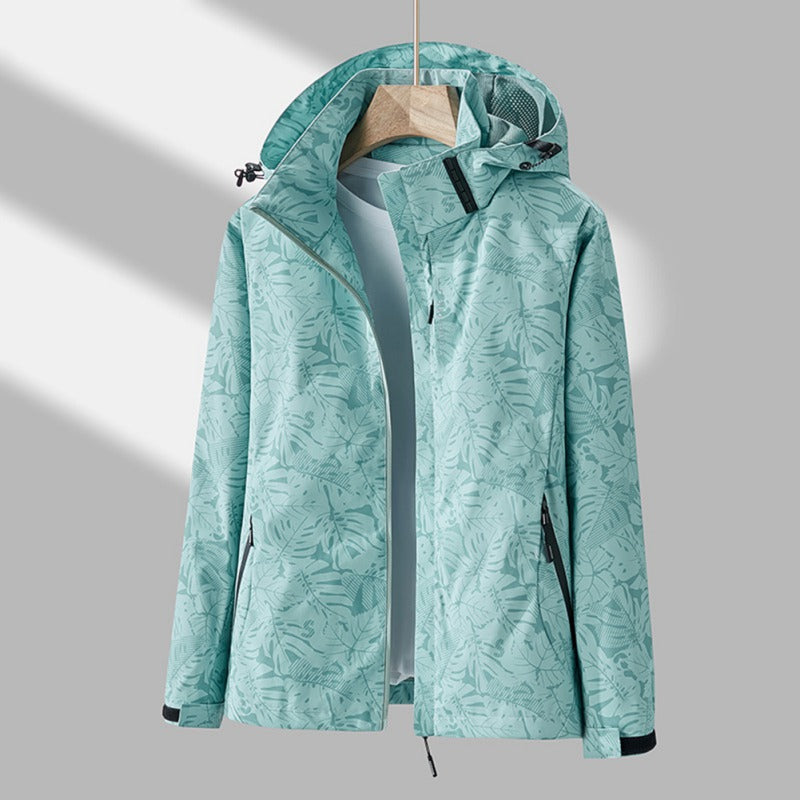 Water- en Winddichte Jas met Capuchon