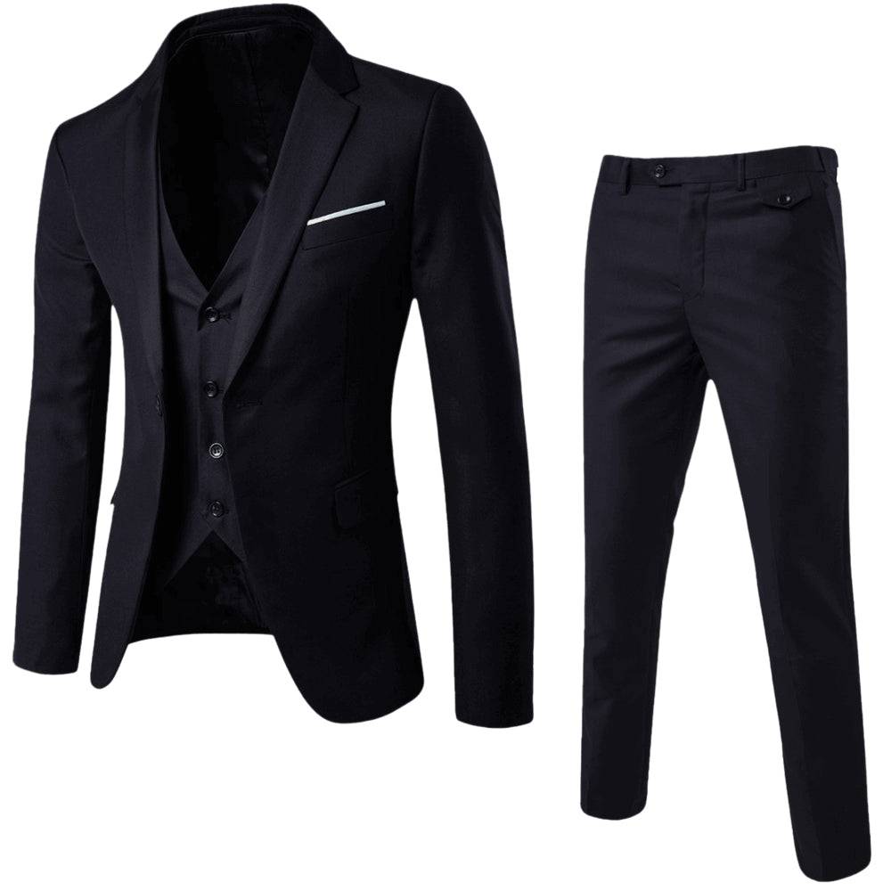 Elegant Herenpak 3-delig slim fit