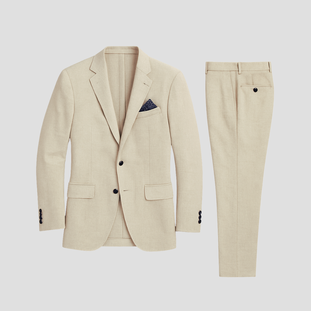 Herenpak 2-delig slim fit