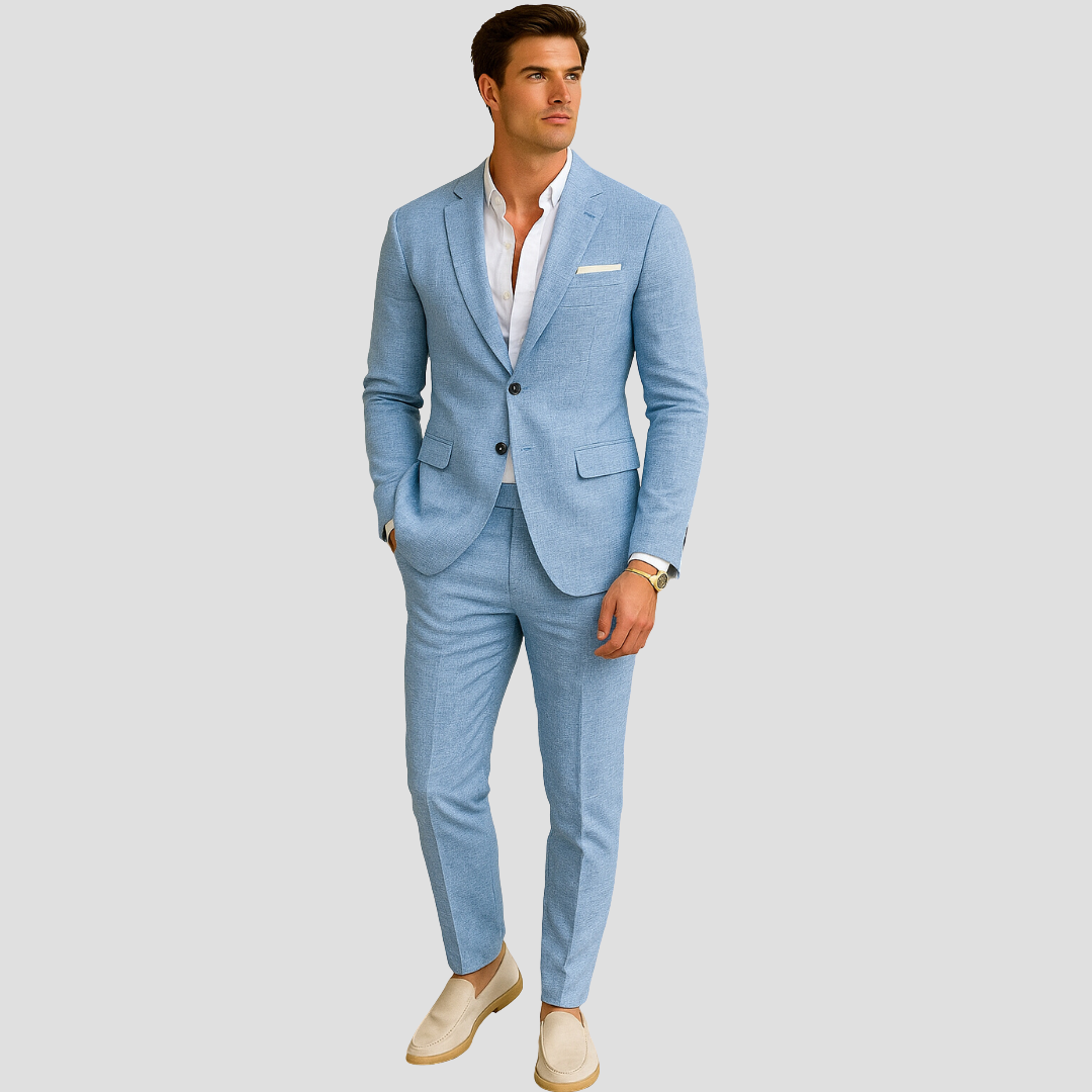 Herenpak 2-delig slim fit