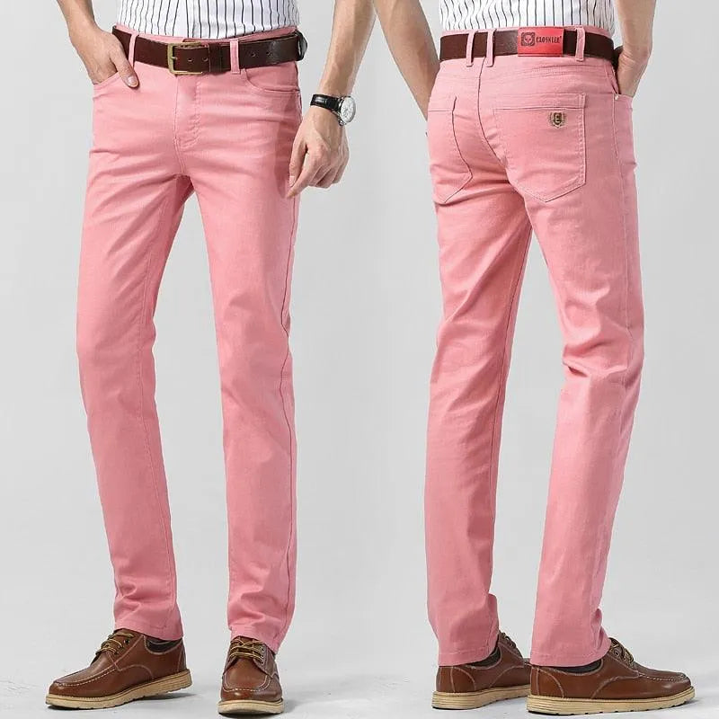Broek Heren met Smalle Sijpen