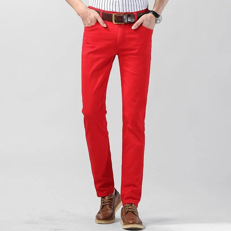Broek Heren met Smalle Sijpen