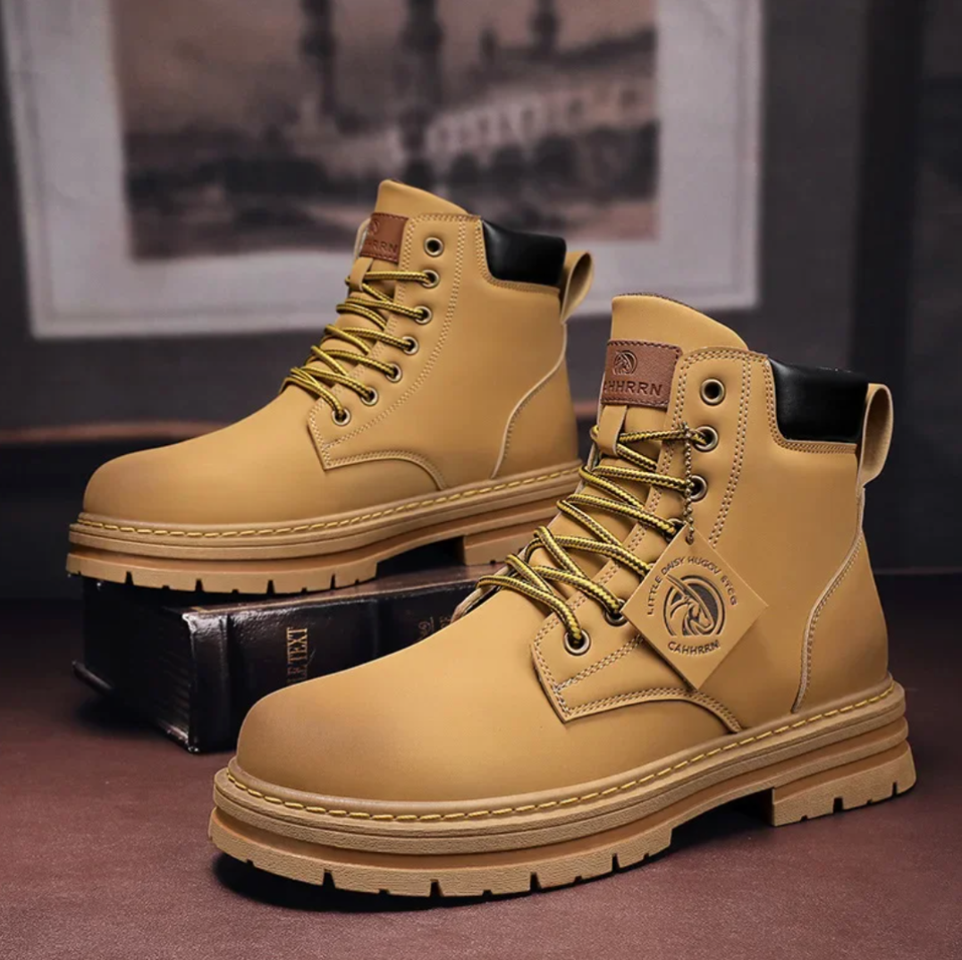 Veterboots heren enkelhoog