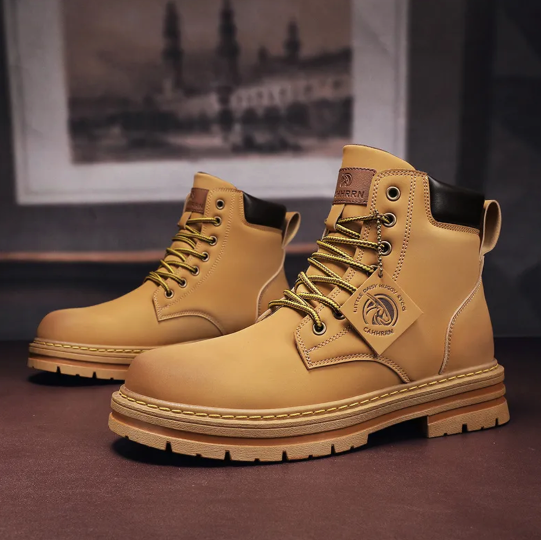 Veterboots heren enkelhoog