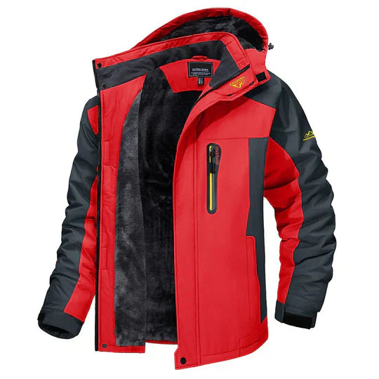 Warme waterdichte outdoorjas