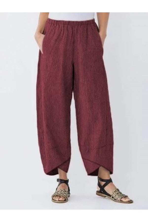 Zomerse Capri broek met zakken - lichtgewicht en praktisch