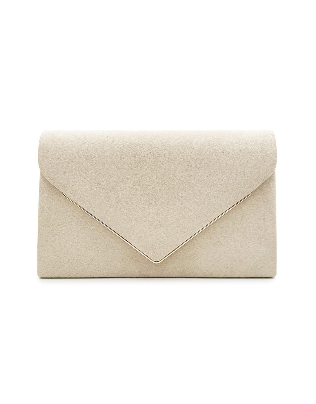 Clutch handtas envelop met schouderketting
