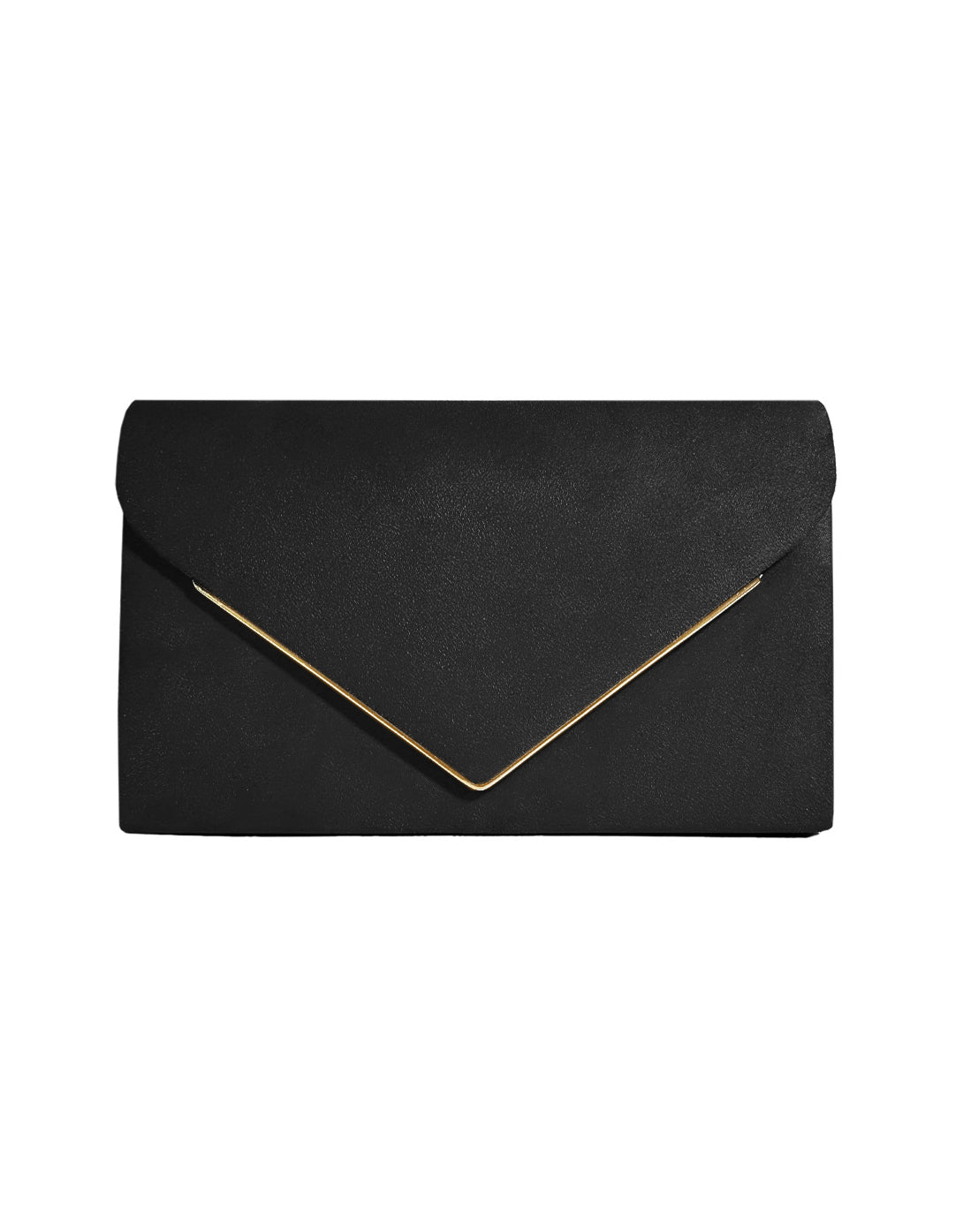 Clutch handtas envelop met schouderketting