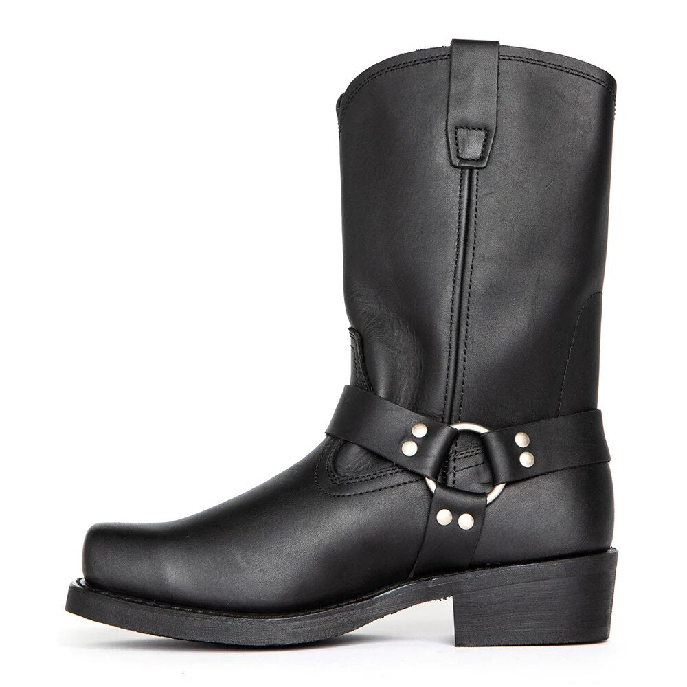 Cowboylaarzen heren met gespdetail
