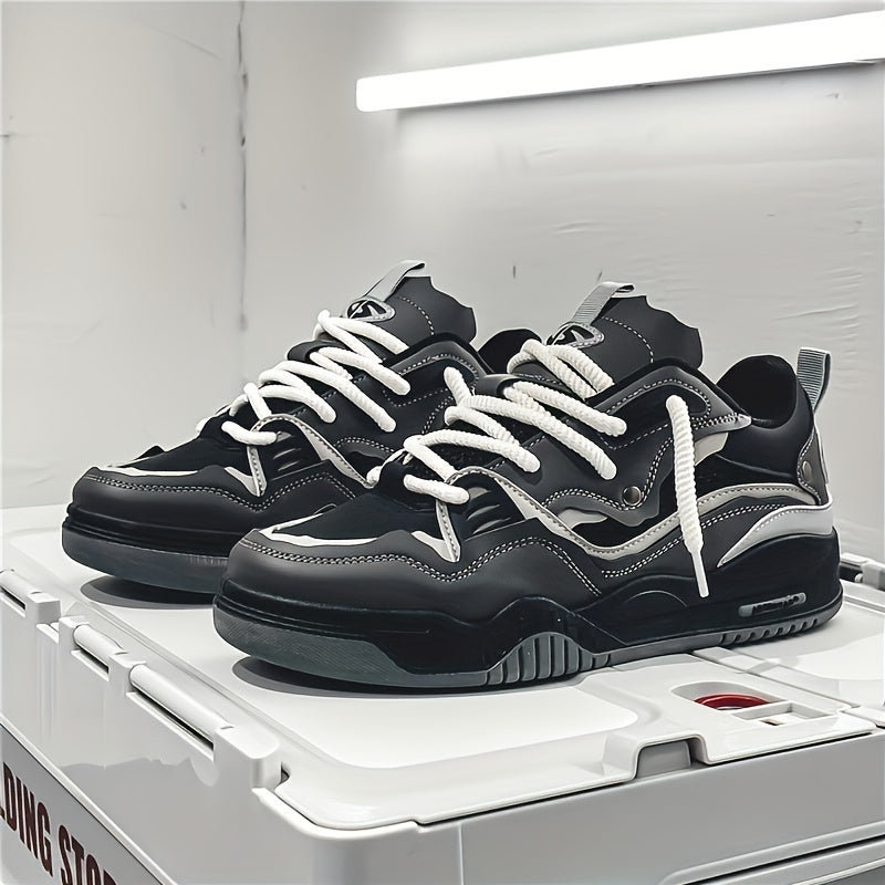 Sportieve Sneakers met Dikke Zool en Veters