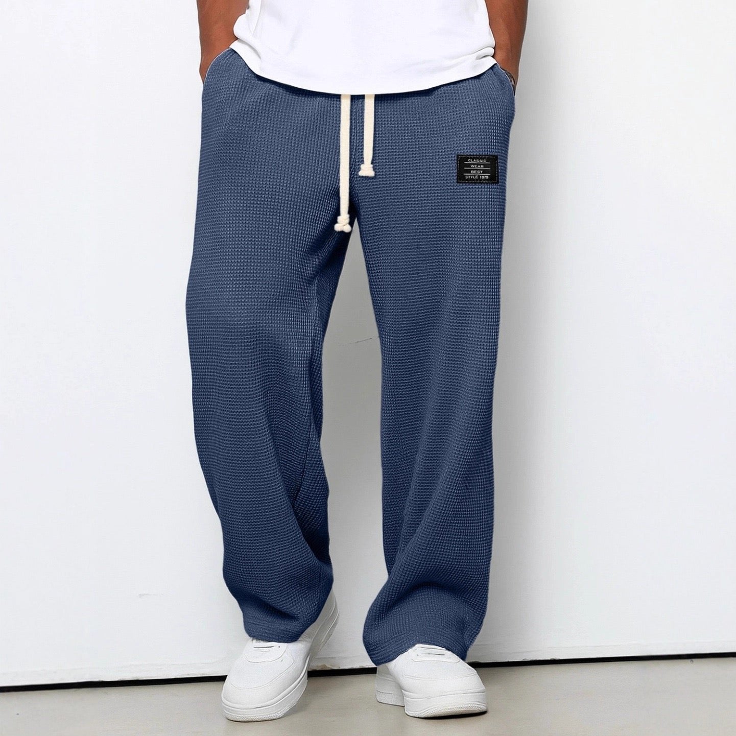 Daan - Casual joggingbroek met elastische taille voor heren Close Up