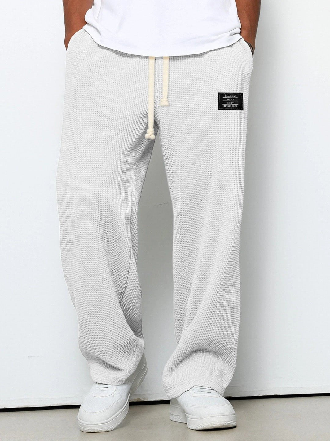 Daan - Casual joggingbroek met elastische taille voor heren Front