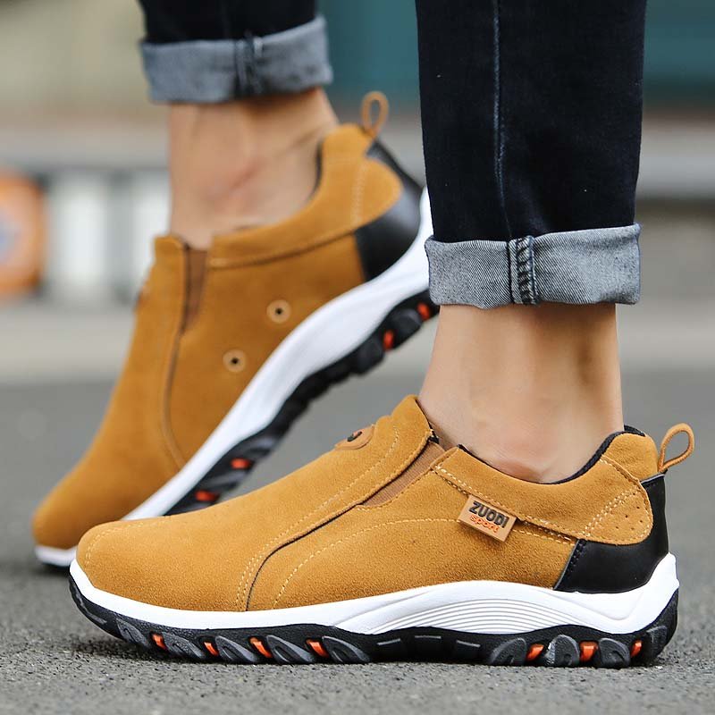 Dirk - Stevige slip-on outdoor wandelschoenen voor heren Side