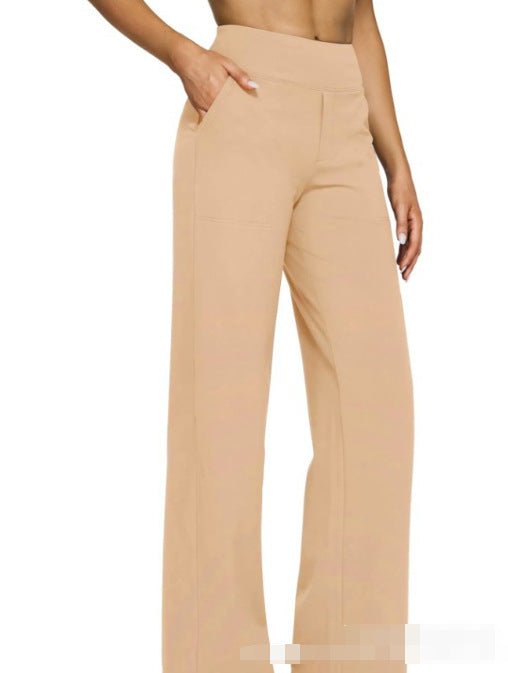 Fenna - Elegante wide leg broek met elastische taille voor dames View 16