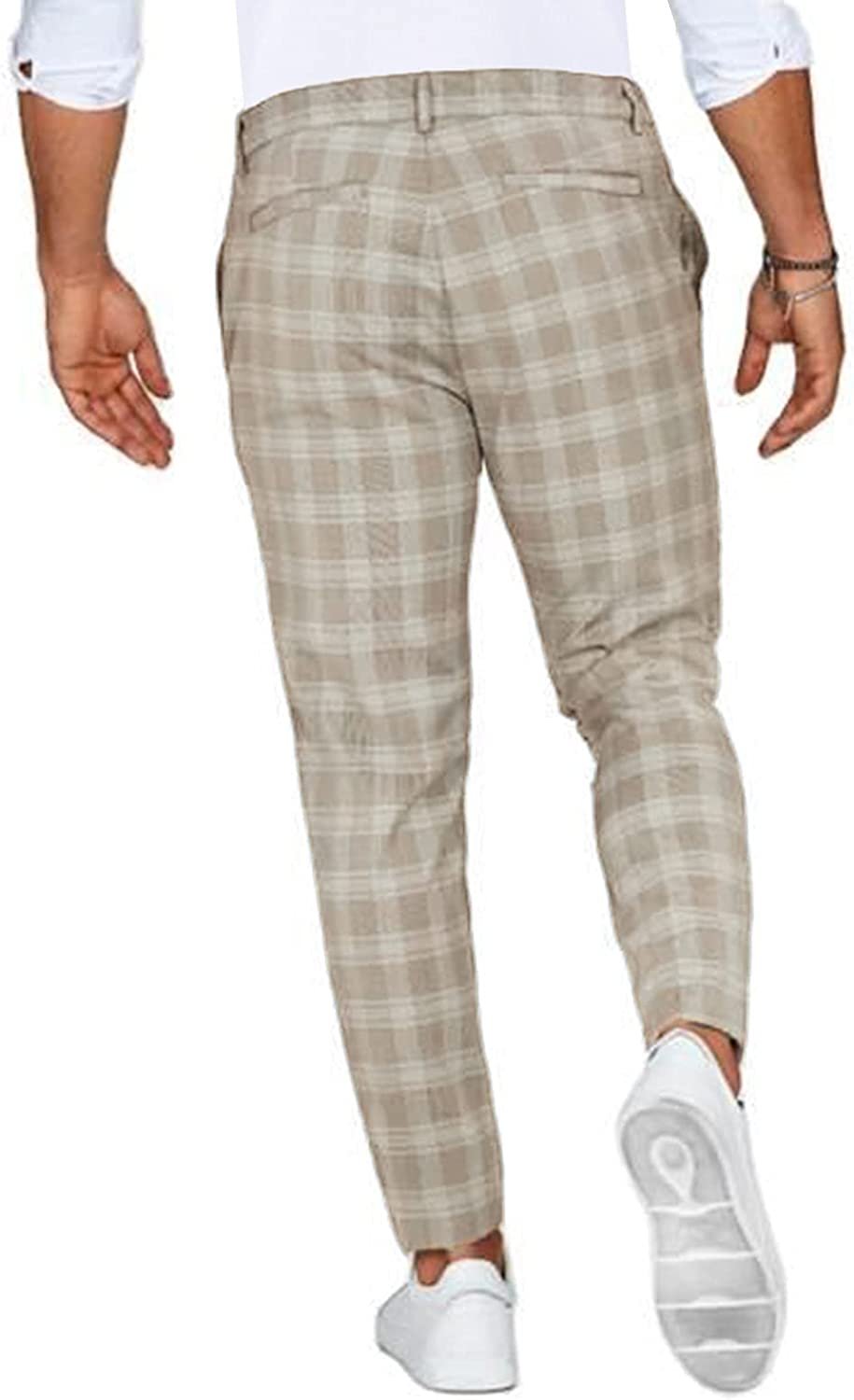 Hugo - Casual slim fit chino broek voor heren Front