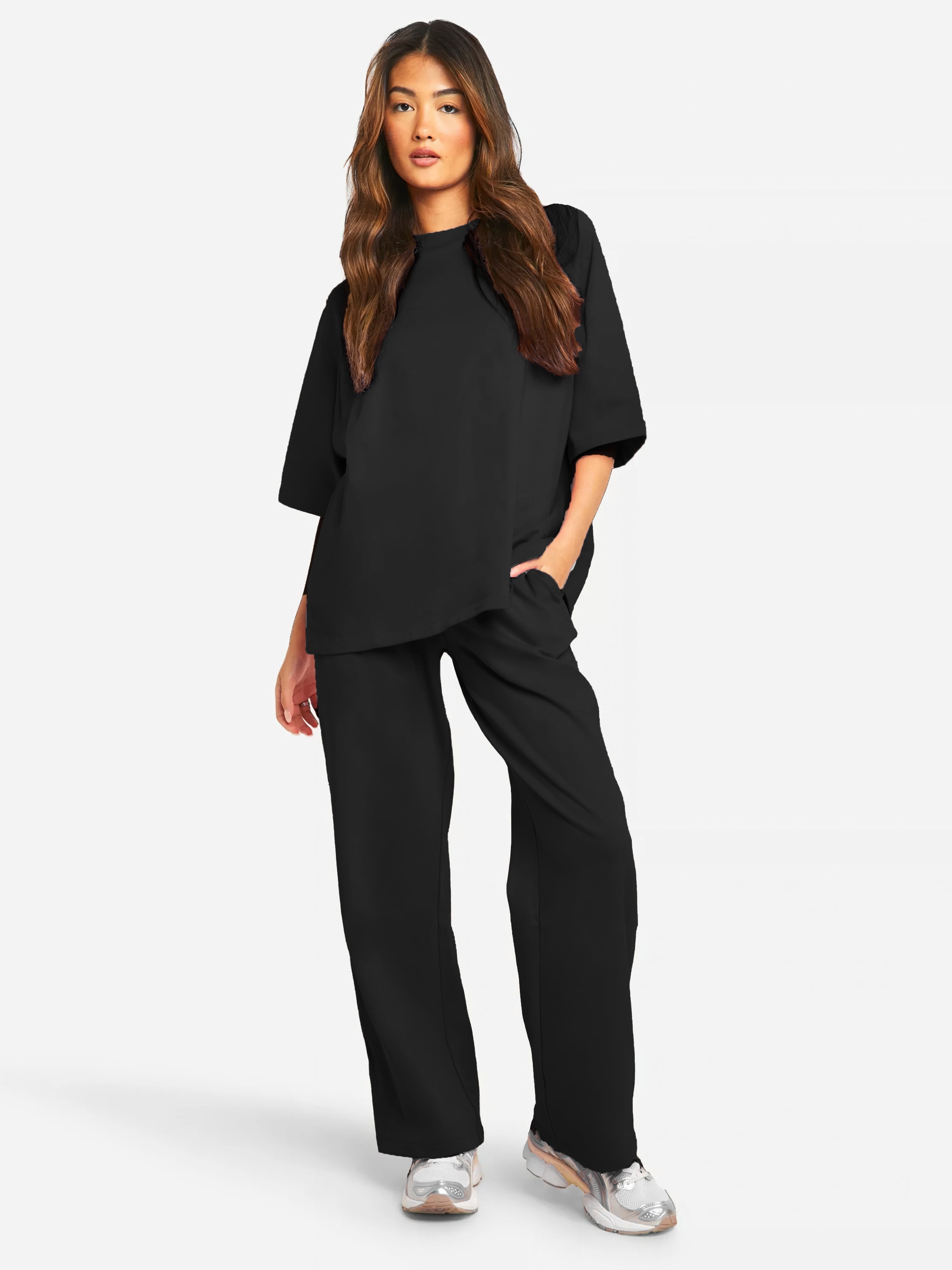 Dames Zomerset tweedelige set oversized pasvorm