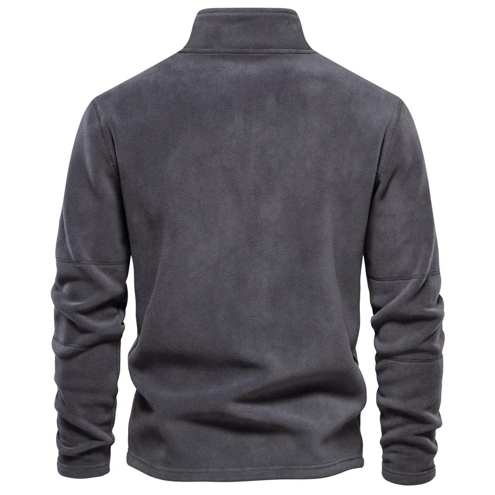 Herentrui met Half-Zip en opstaande kraag