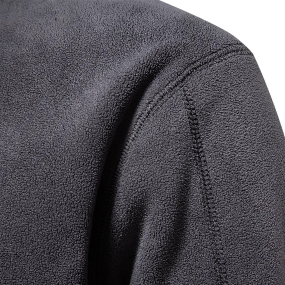 Herentrui met Half-Zip en opstaande kraag