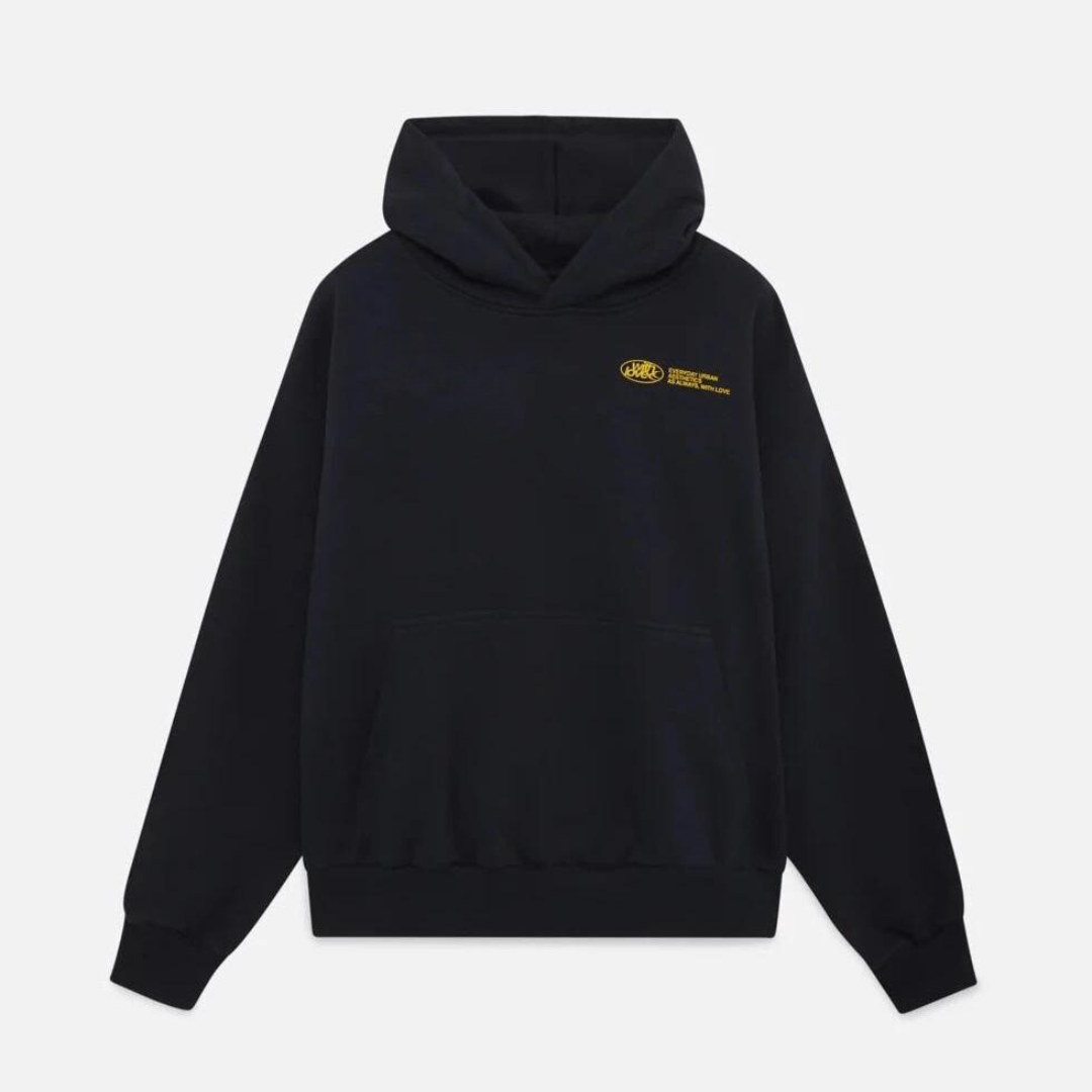 Oversized 'withlove' Hoodie en print
