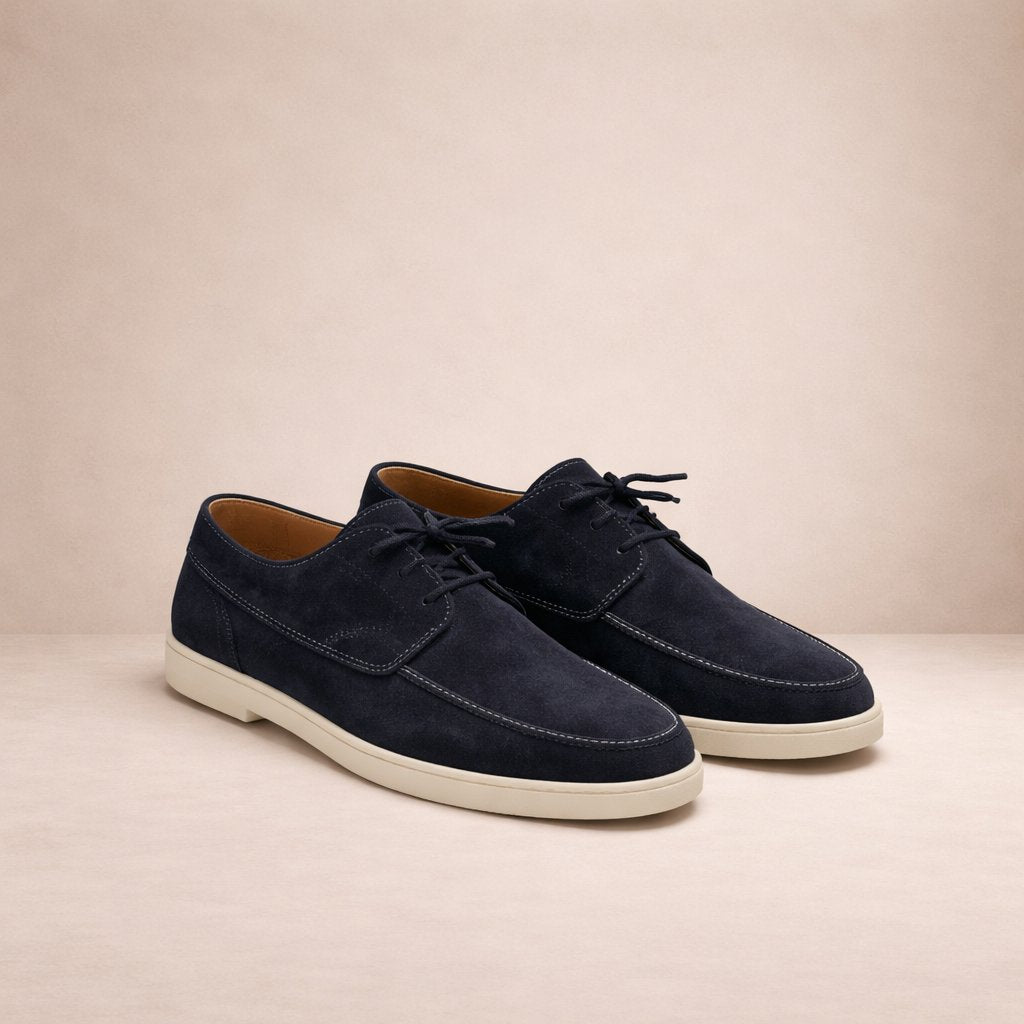 Jasper - Klassieke suède loafers voor heren Detail