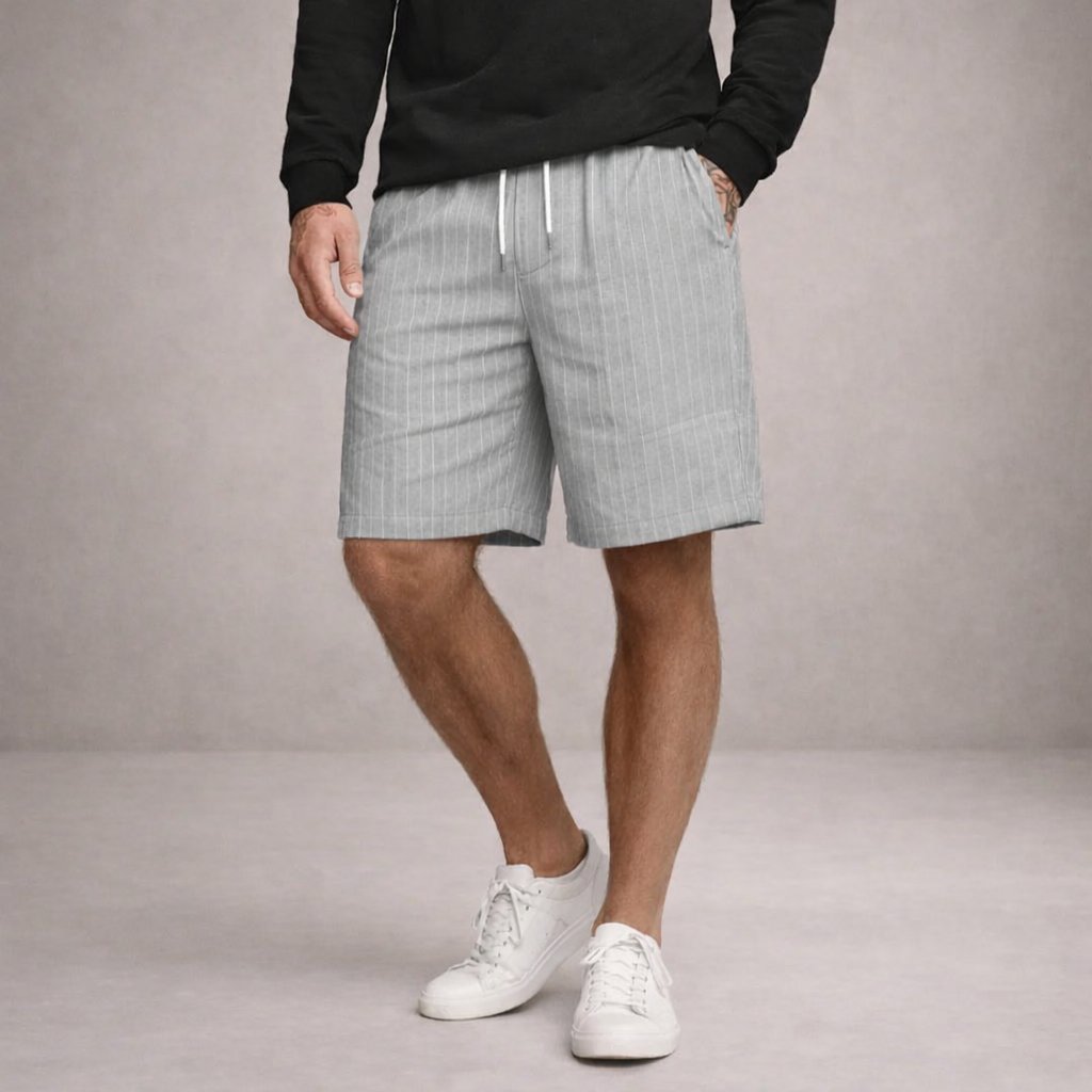 Luuk - Casual linnen korte broek voor heren View 14