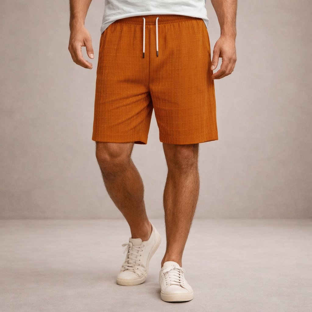 Luuk - Casual linnen korte broek voor heren View 18